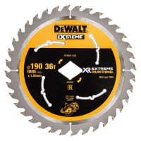 Dewalt DT40271-QZ 190mm Extreme Runtime High Torque Circular Saw Blade 36T DCS577 £43.99